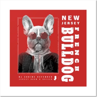 New Jersey French Bulldog Posters and Art